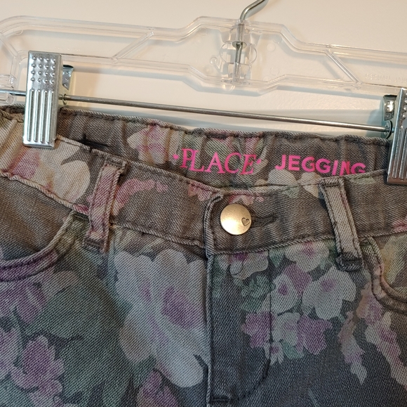 Children's Place floral print jeggings - Picture 4 of 4